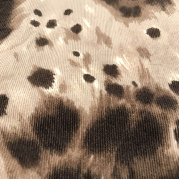 Vintage TAPP New York Vest Artsy Mixed Media Animal Print Boho Velour Corduroy - Picture 11 of 16